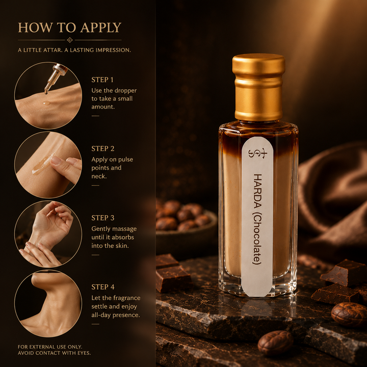 HARDA | Chocolate Attar Lotion